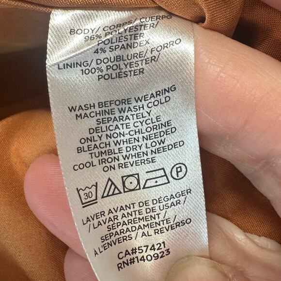 Ann Taylor loft so suede skirt with pockets, western coastal cowgirl Aztec - Picture 5 of 8